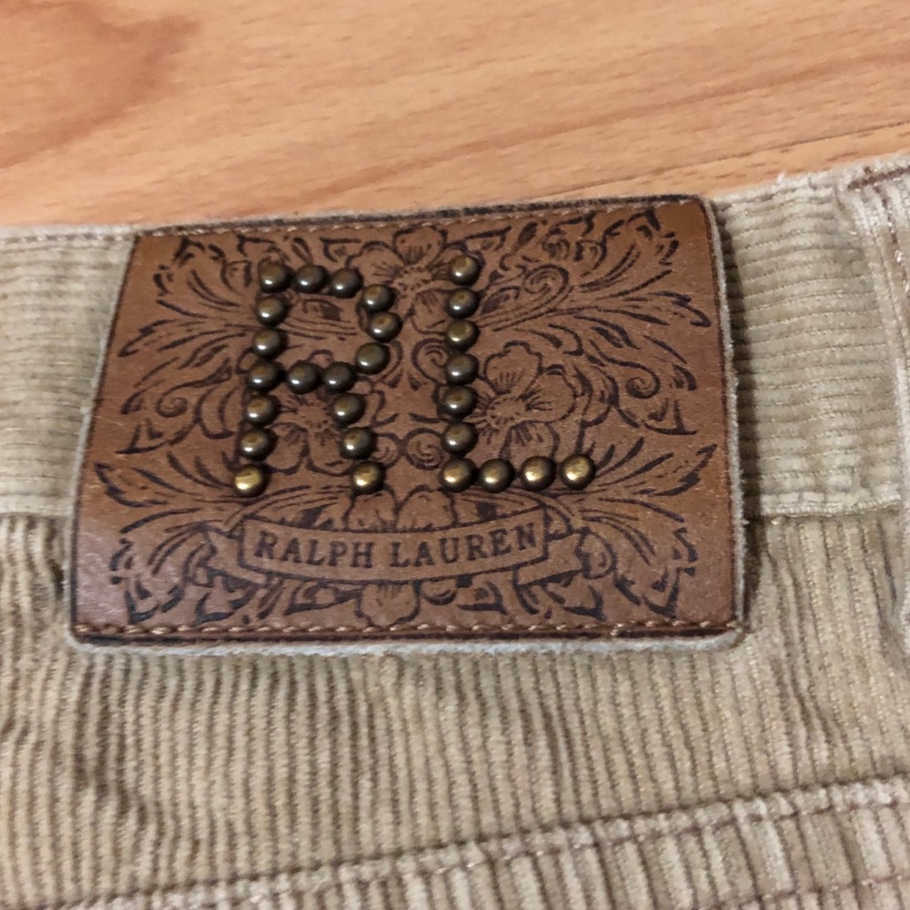 Ralph Lauren corduroy khaki pants